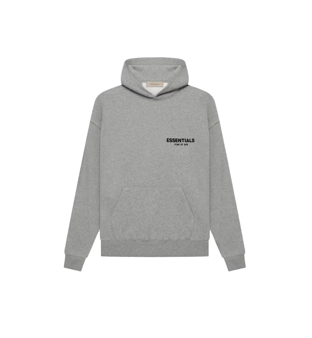 Fear of God Essentials Hoodie Dark Oatmeal SS22