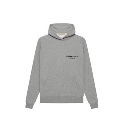 Fear of God Essentials Hoodie Dark Oatmeal SS22 - FOGEHDOS