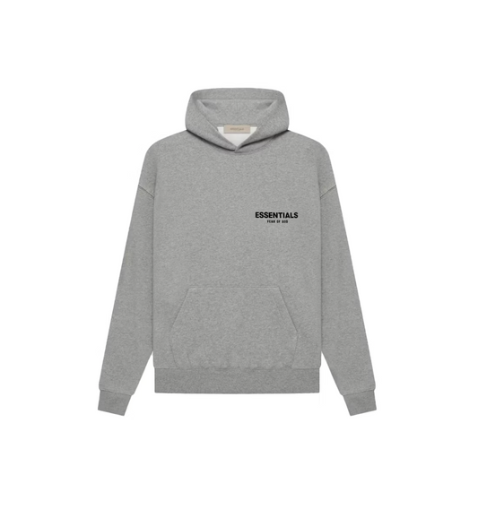 Fear of God Essentials Hoodie Dark Oatmeal SS22 - FOGEHDOS