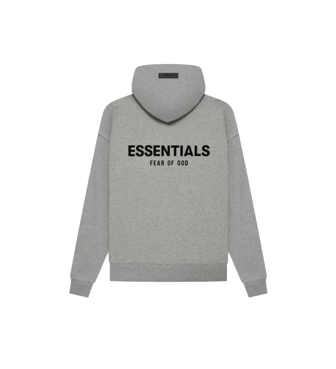 Fear of God Essentials Hoodie Dark Oatmeal SS22