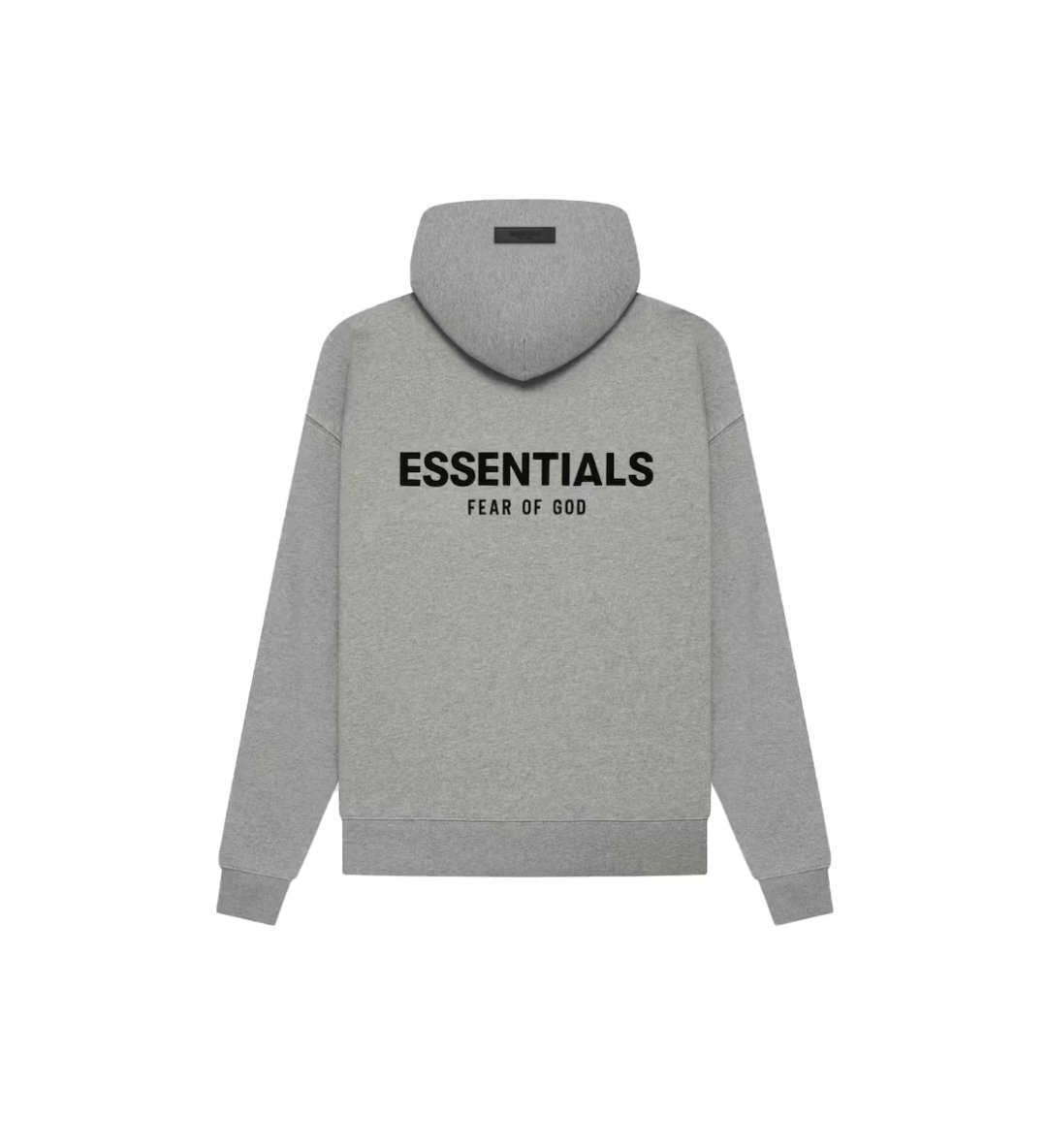 Fear of God Essentials Hoodie Dark Oatmeal SS22 - FOGEHDOS
