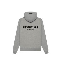 Fear of God Essentials Hoodie Dark Oatmeal SS22 - FOGEHDOS