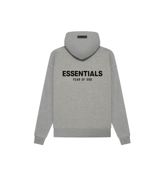 Fear of God Essentials Hoodie Dark Oatmeal SS22 - FOGEHDOS
