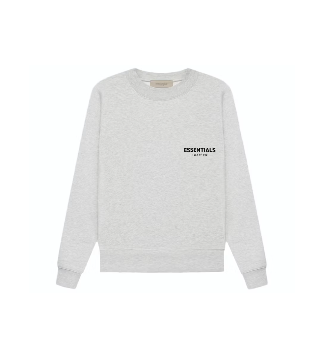 Fear of God Essentials Crewneck Light Oatmeal SS22