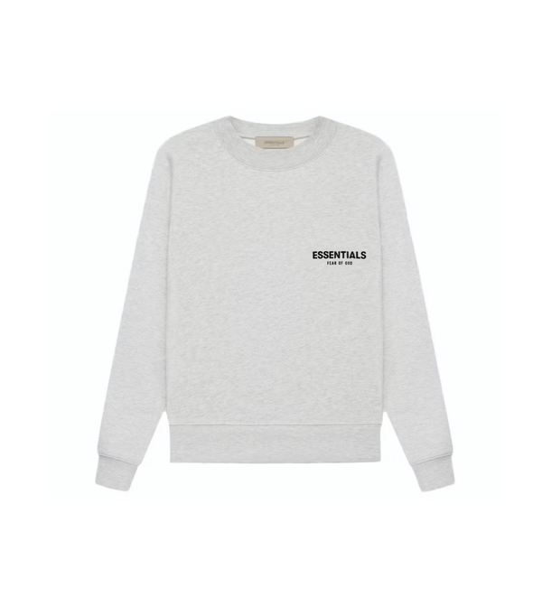 Fear of God Essentials Crewneck Light Oatmeal SS22