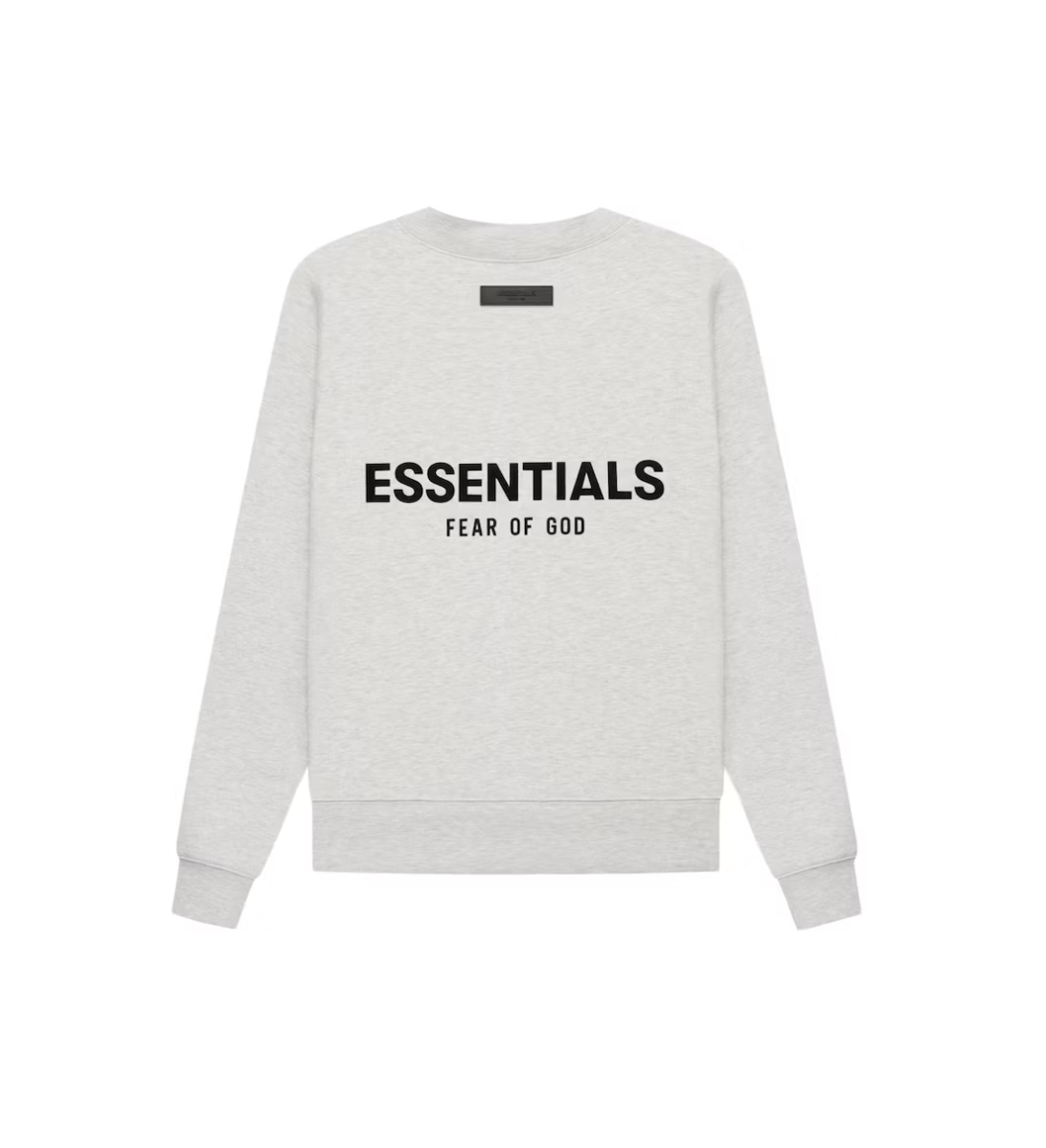 Fear of God Essentials Crewneck Light Oatmeal SS22