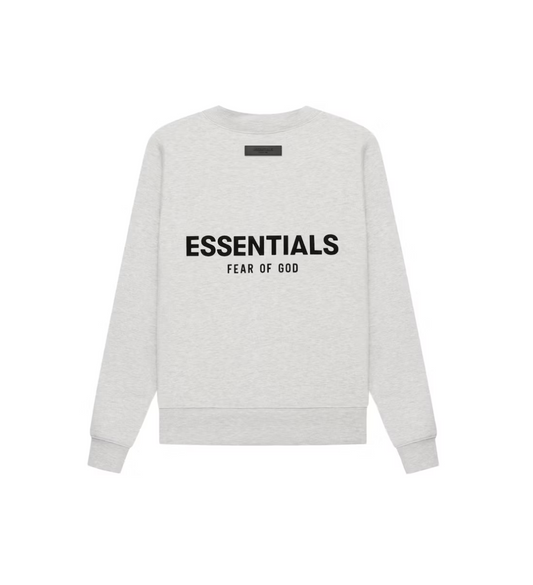 Fear of God Essentials Longsleeve Light Oatmeal SS22 (USED) - 192BT212122F