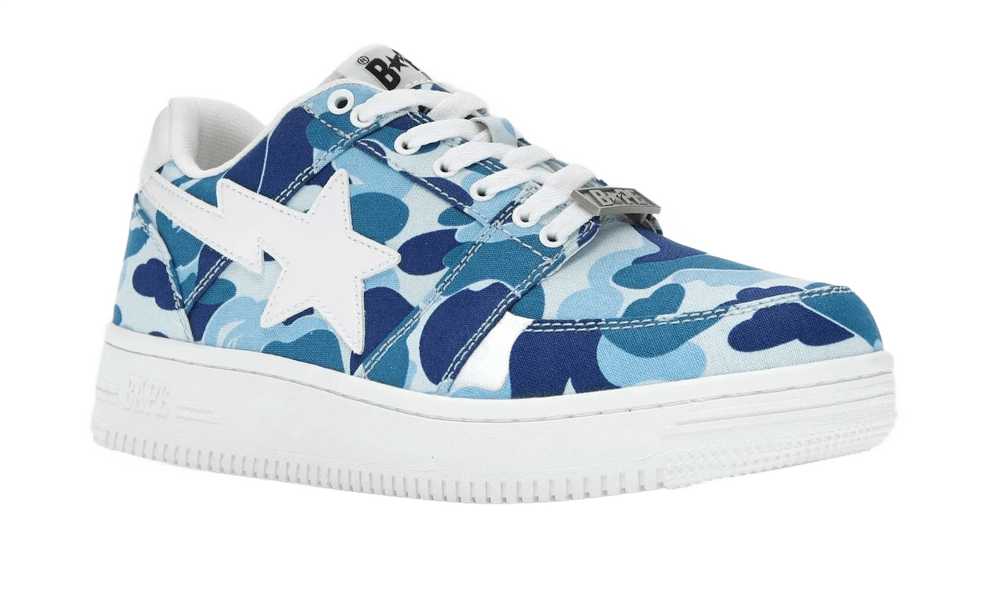 A Bathing Ape Bape Sta Low ABC Camo 20th Anniversary Blue - 1G30191001/1H3019011