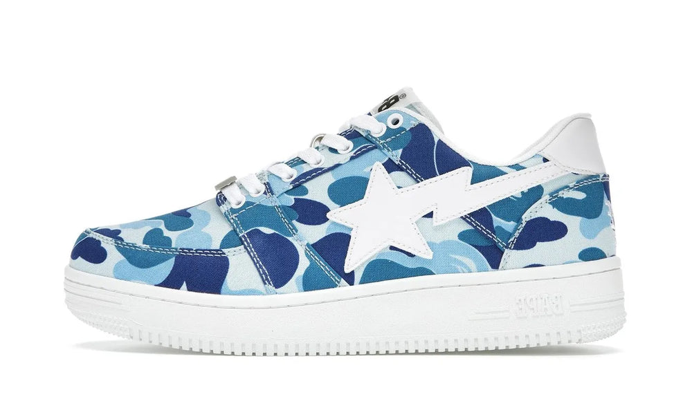 A Bathing Ape Bape Sta Low ABC Camo 20th Anniversary Blue - 1G30191001/1H3019011