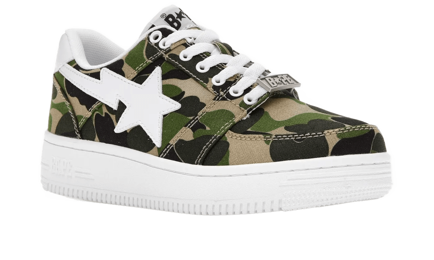 A Bathing Ape Bape Sta Low ABC Camo 20th Anniversary Green - 1C70191020/1G30-191-001/1H30191001