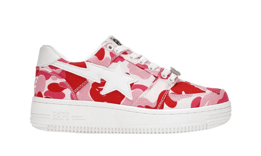 A Bathing Ape Bape Sta Low ABC Camo 20th Anniversary Pink - 1G30191001