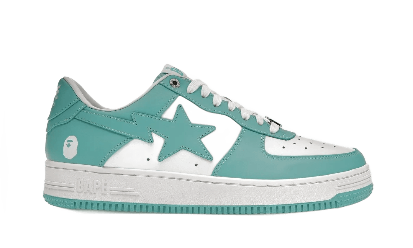 A Bathing Ape Bape Sta White Green (2022) - 1I70-291-006/1I70-191-007