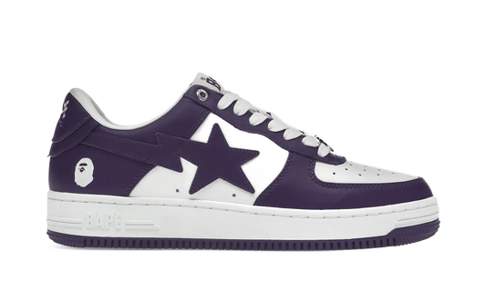 A Bathing Ape Bape Sta White Purple (2022) - 1I70-291-006/1I70-191-007