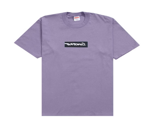 Supreme Futura Box Logo Tee Dusty Purple