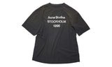 Acne Studios STOCKHOLM 1966 Logo Relaxed Fit T-shirt Black - FN-UX-TSHI000013/FN-UX-TSHI000013 BM0