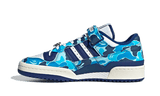 Bape x adidas Forum 84 Low 30th Anniversary Blue Camo - Aplug