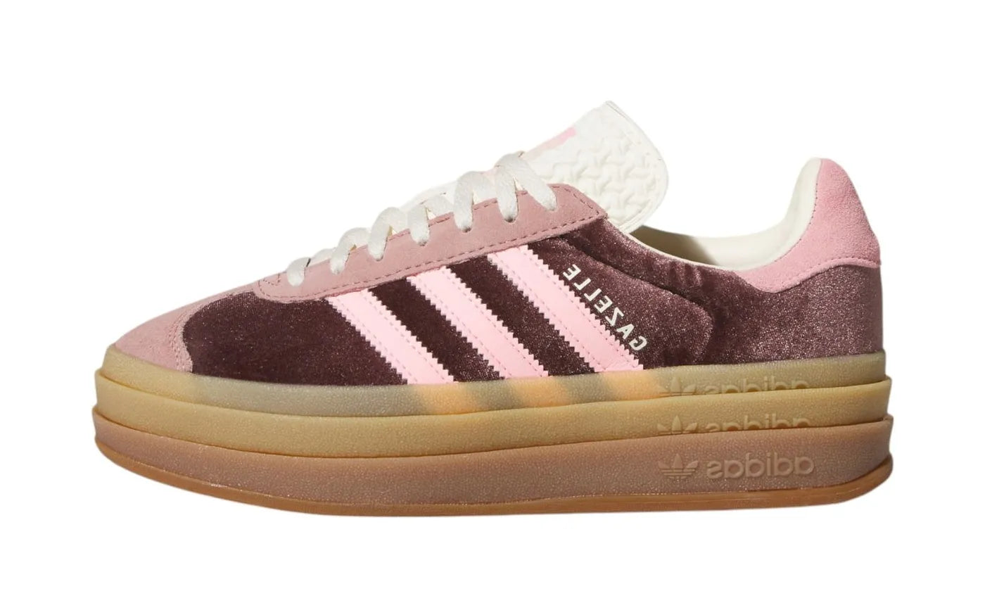 Adidas Gazelle Bold Shadow Brown Warm Clay Glow Pink - JQ5143