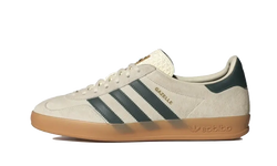 Adidas Gazelle Indoor Cream White Collegiate Green Gum - IH7502