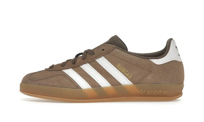 adidas Gazelle Indoor Earth Strata White Gold Metallic - Aplug