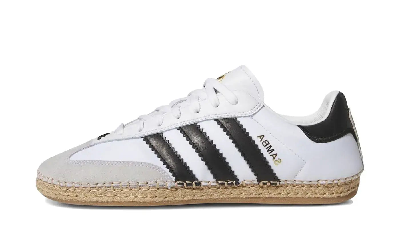 Adidas Samba Espadrille CLOT By Edison Chen White Black