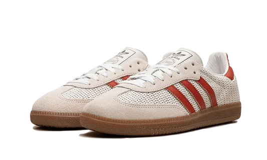 Adidas Samba OG Crystal White Preloved Red  - IG1380