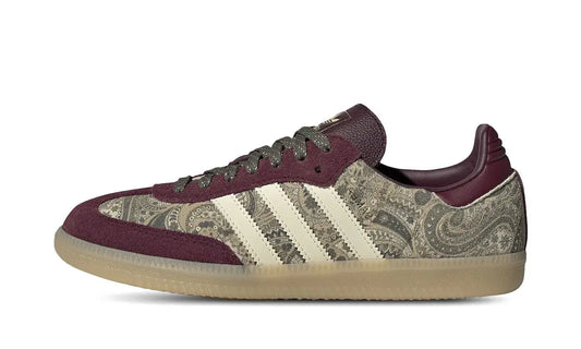 Adidas Samba OG Liberty London Maroon Warm Vanilla