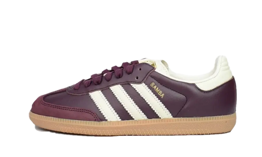 Adidas Samba OG Maroon Gold Metallic - ID0477