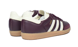 Adidas Samba OG Maroon Gold Metallic - ID0477