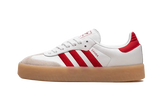 adidas Sambae White Better Scarlet Gum - Aplug