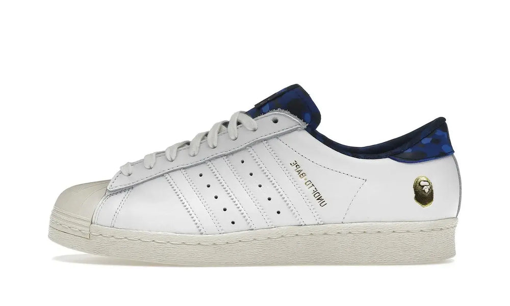 Adidas Superstar 80s Undefeated Bape White