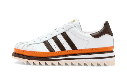 Adidas Superstar CLOT by Edison Chen White Coffee