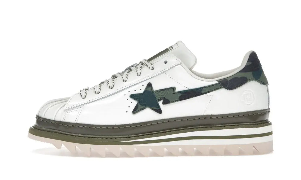 Adidas Superstar CLOT by Edison Chen x Bape Off White