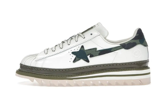 Adidas Superstar CLOT by Edison Chen x Bape Off White