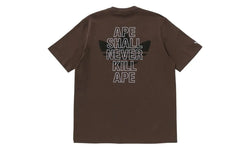 adidas x BAPE Ape Head Tee Brown