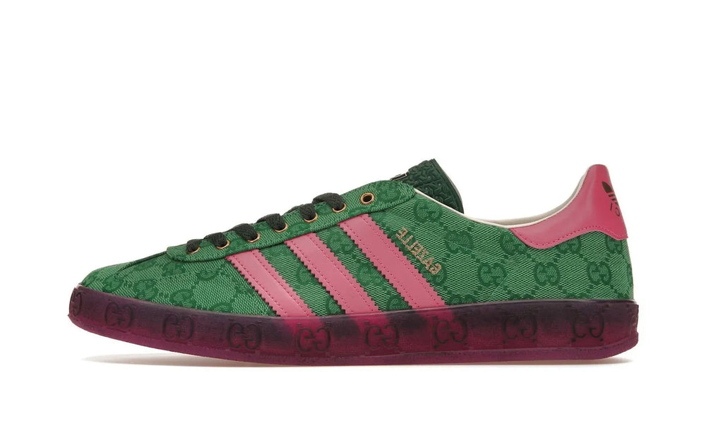  Gazelle Gucci Green GG Monogram - IE4795