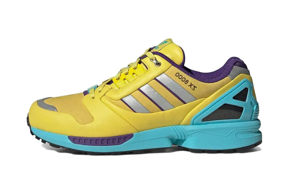 Adidas ZX 8000 Consortium Yellow Blue Glow