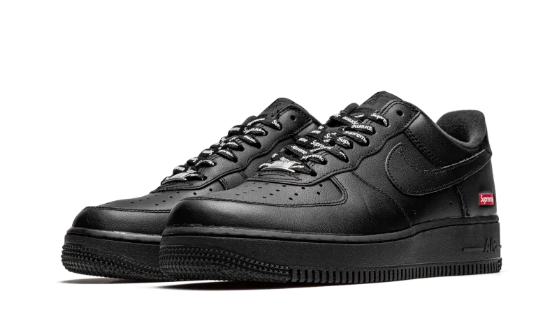 Supreme x Nike Air Force 1 Low Black - Aplug – APLUG PL