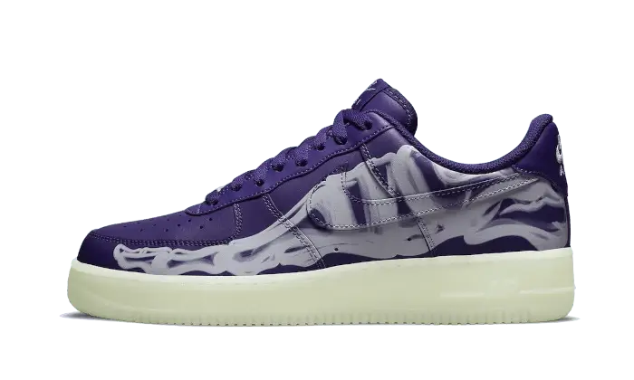 Air Force 1 Low Purple Skeleton Halloween (2021)