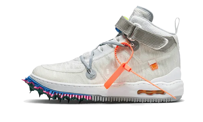 Air Force 1 Mid Off-White Clear White - DO6290-100