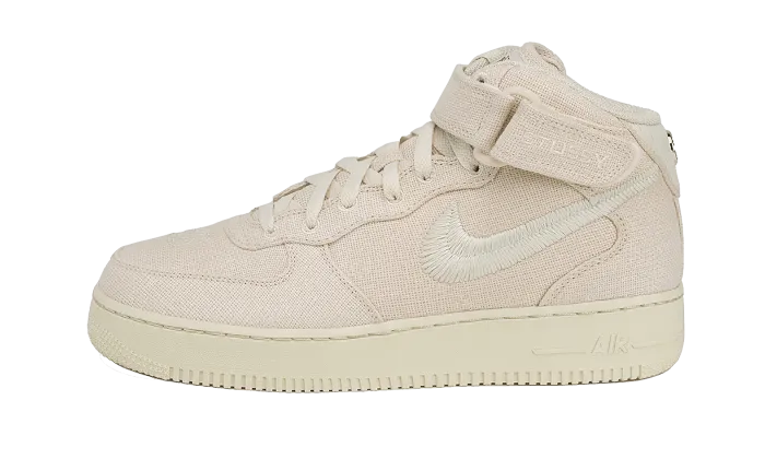 Air Force 1 Mid Stussy Fossil - DJ7841-200