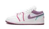 Air Jordan 1 Low White Light Bordeaux - Aplug