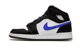 Air Jordan 1 Mid Black Racer Blue White - Aplug
