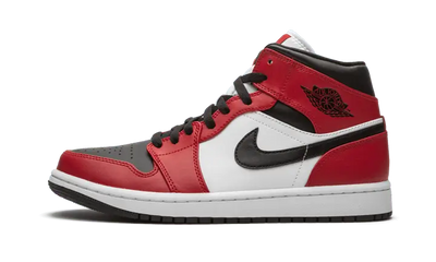 Air Jordan 1 Mid Chicago Black Toe - Aplug