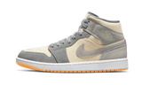 Air Jordan 1 Mid Coconut Milk Particle Grey - Aplug