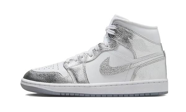 Air Jordan Air Jordan 1 Mid Crinkled Chrome - FN5031-100