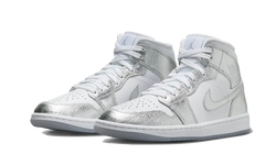 Air Jordan Air Jordan 1 Mid Crinkled Chrome - FN5031-100