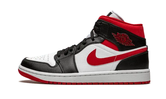 Air Jordan 1 Mid Gym Červená Černá Bílá