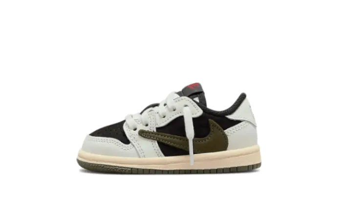 Air Jordan 1 Retro Low OG SP Travis Scott Olive Bébé (TD) - DZ5908-106