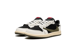 Air Jordan 1 Retro Low OG SP Travis Scott Olive Enfant (PS) - DZ5909-106