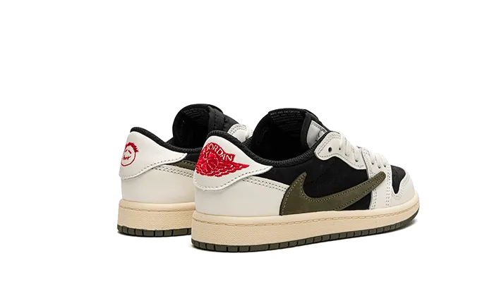 Air Jordan 1 Retro Low OG SP Travis Scott Olive Enfant (PS) - DZ5909-106